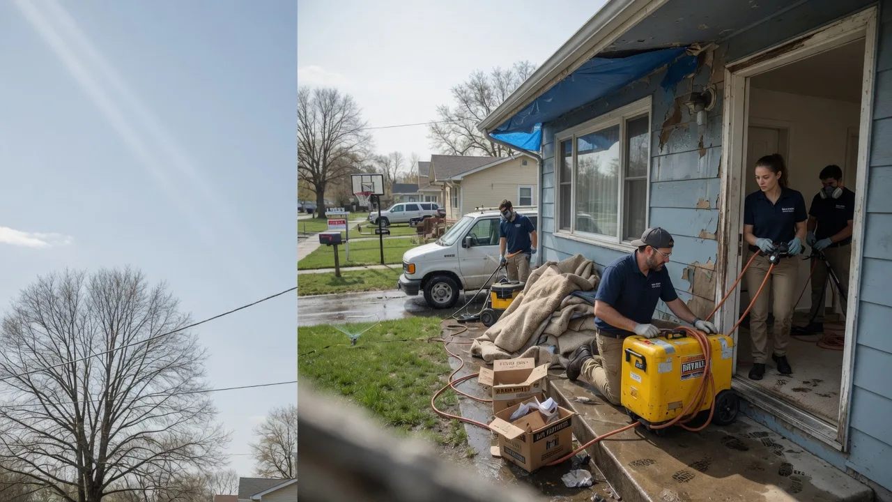 Basement Flood Cleanup in Swink, OK near me
